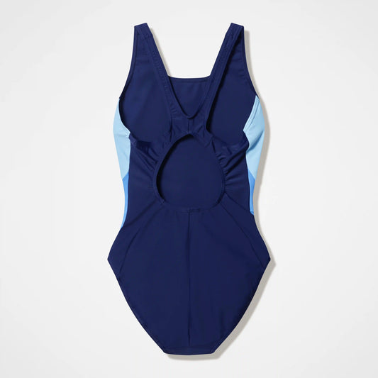 Women's Colorblock Muscleback One Piece Navy/Blue