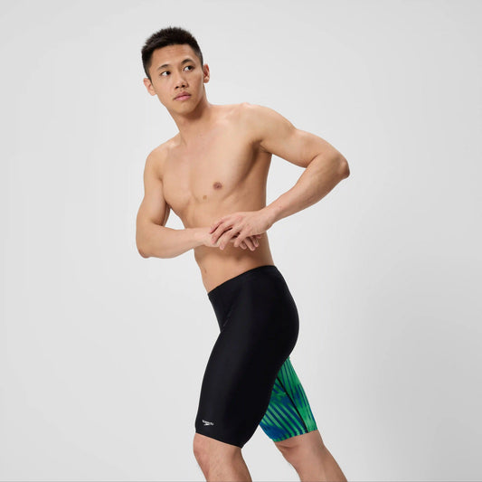 Men's Club Training Printed Jammer Blue/Black