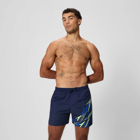 Men's Medley Logo Swim Shorts Navy/Blue