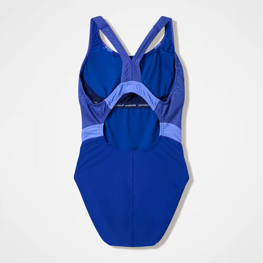 Women's Quantum Rib Splice One Piece Blue