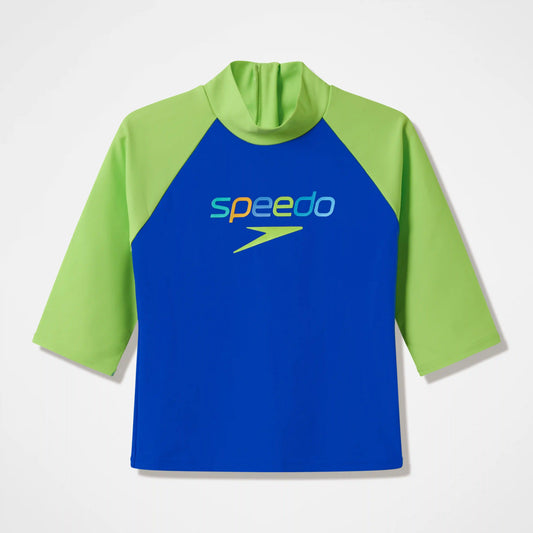 Infants Printed Long Sleeve Rashguard Blue/Green