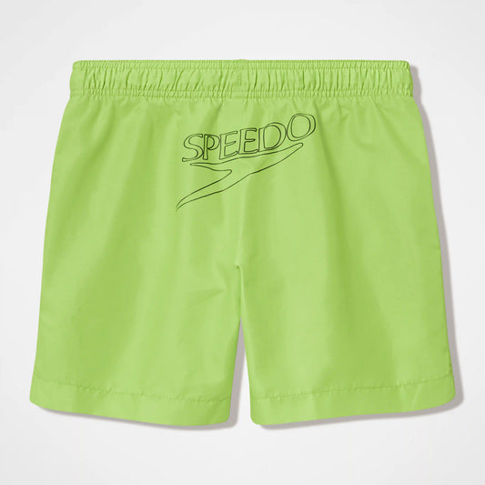 Boys Essentials Logo Swim Shorts Green