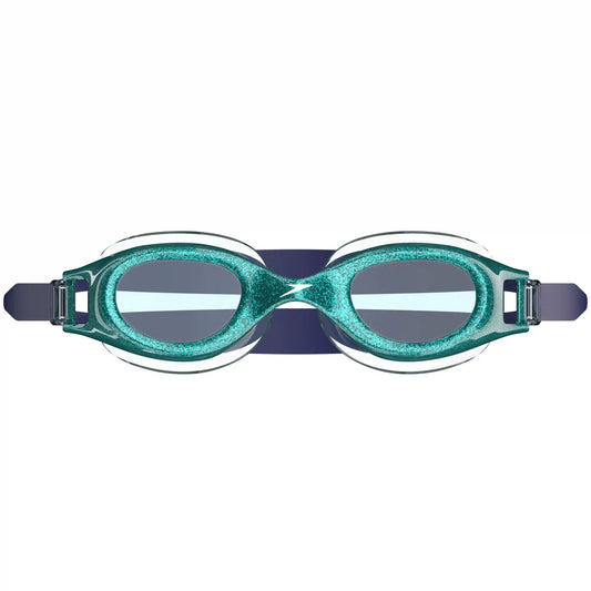 Junior Hydrospex Print Glitter Goggles Green