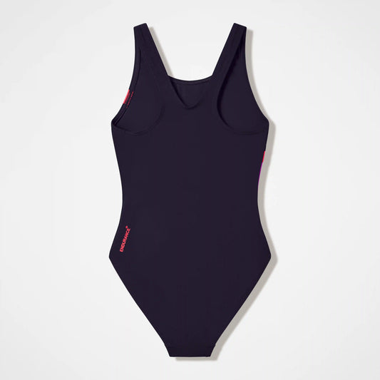 Girls Hyperboom Butterfly Back One Piece Black/Red