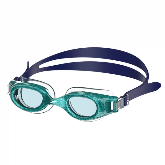 Junior Hydrospex Print Glitter Goggles Green