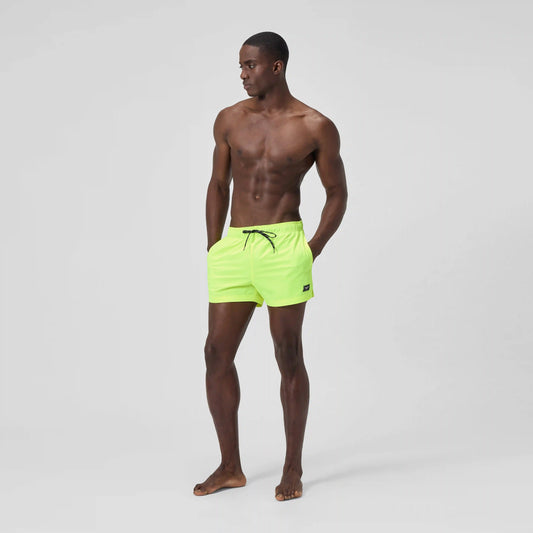 Men's Classics Solid Rondo Edge Volley Swim Shorts Yellow