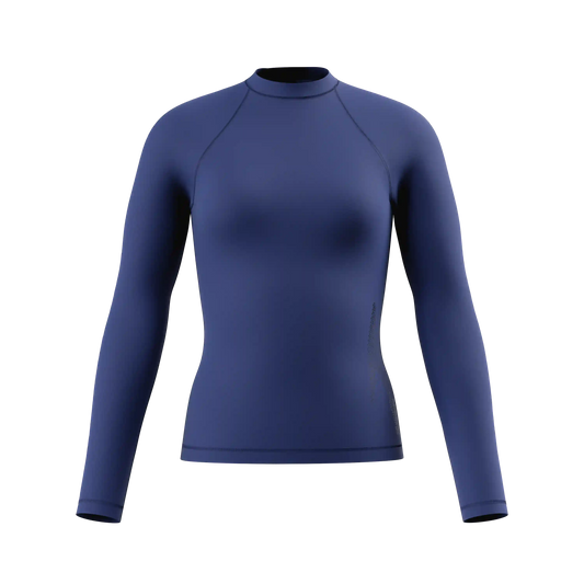 Women's Boom Long Sleeve Rashguard Blue