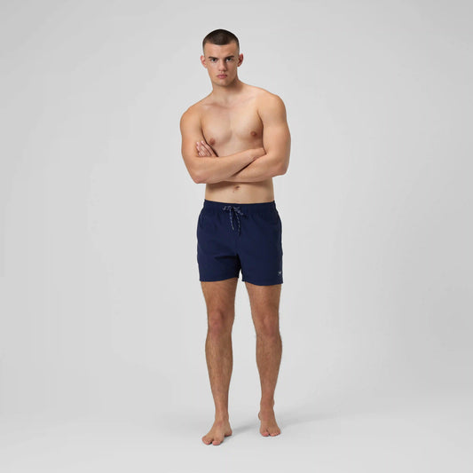 Men's Classic Solid Redondo Edge Volley Swim Trunks Navy