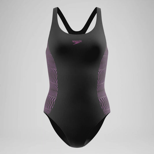 Women's Muscleback One Piece Black