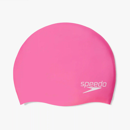 Junior Solid Silicone Cap Pink