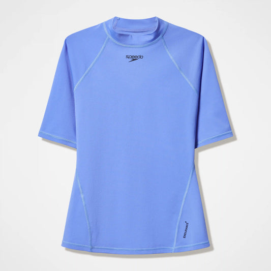 Women's Endurance+ Short Sleeve Rashguard Blue