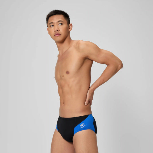 Men's Spark Splice Brief Blue