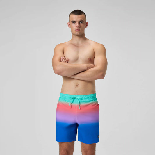 Men's Print Redondo Edge Volley Swim Shorts Multicolored