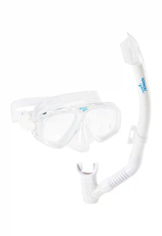 Adult Adventure Mask & Snorkel Set White