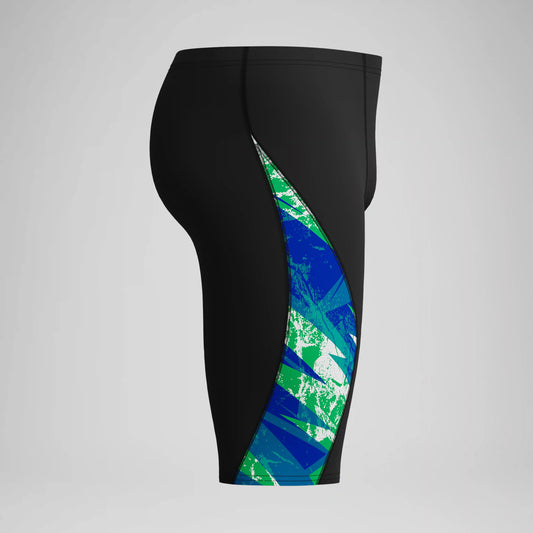 Boys Bolted Splice Jammer Black/Green