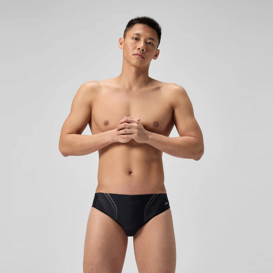 Men's Printed Vanquisher Movement Brief Black