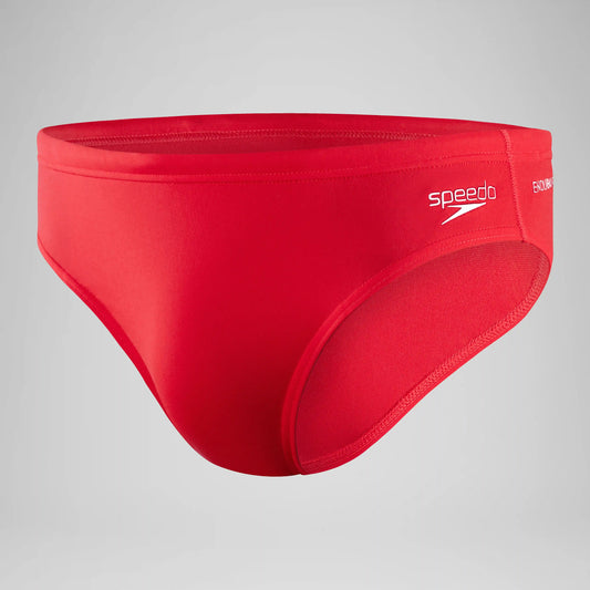 Men's Endurance+ Solid Brief Red