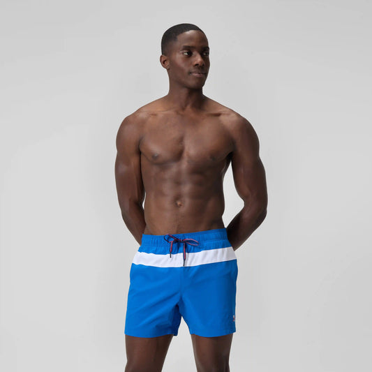 Men's Jetstream Retro Volley Swim Shorts Blue/White